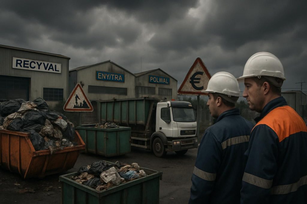 gironde : trois entreprises risquent des amendes pouvant aller jusqu'à 400 000 euros pour trafic illégal de déchets, une affaire qui alerte sur la gestion des déchets dans la région.