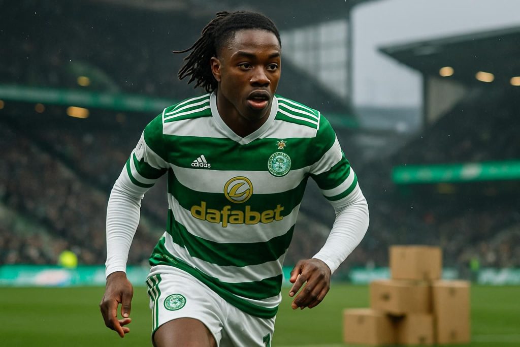 découvrez le prêt de joel mvuka, le joueur lorientais, au celtic glasgow avec option d'achat, finalisé lors du dernier jour du mercato d'hiver.