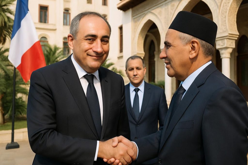 laurent nunez en visite officielle en algérie souligne que la relation bilatérale entre les deux pays reste une priorité incontournable pour renforcer la coopération et les échanges.