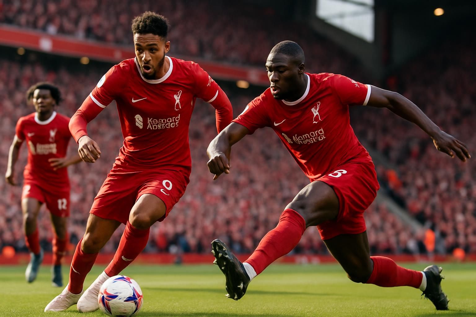 les français en pleine forme ce week-end : ekitike et konaté illuminent les reds, tandis que kroupi adopte le tempo anglais. retour sur leurs performances remarquables.