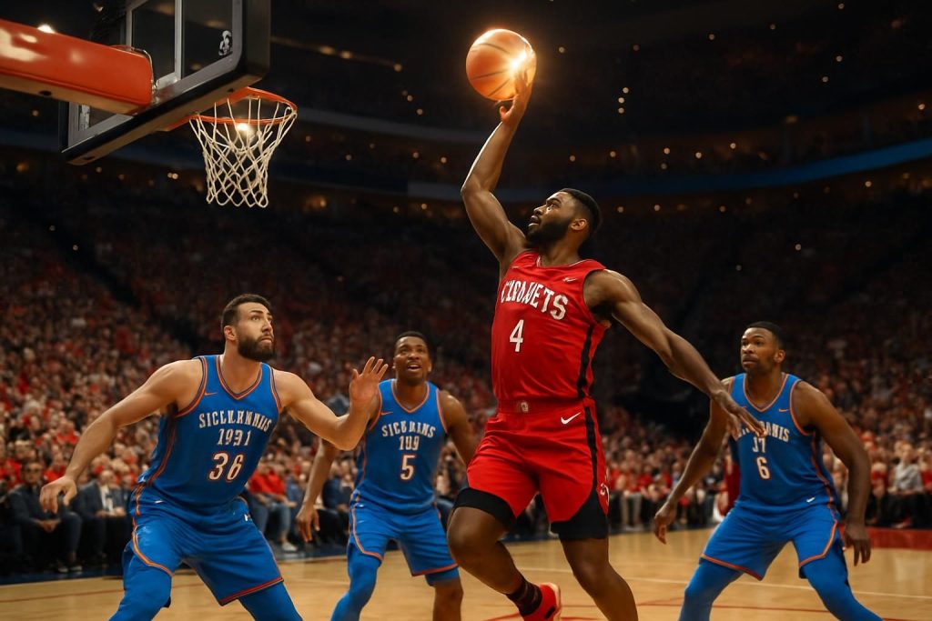 après deux défaites à domicile, les rockets se reprennent de manière spectaculaire en surclassant le thunder, montrant une belle capacité de rebond.