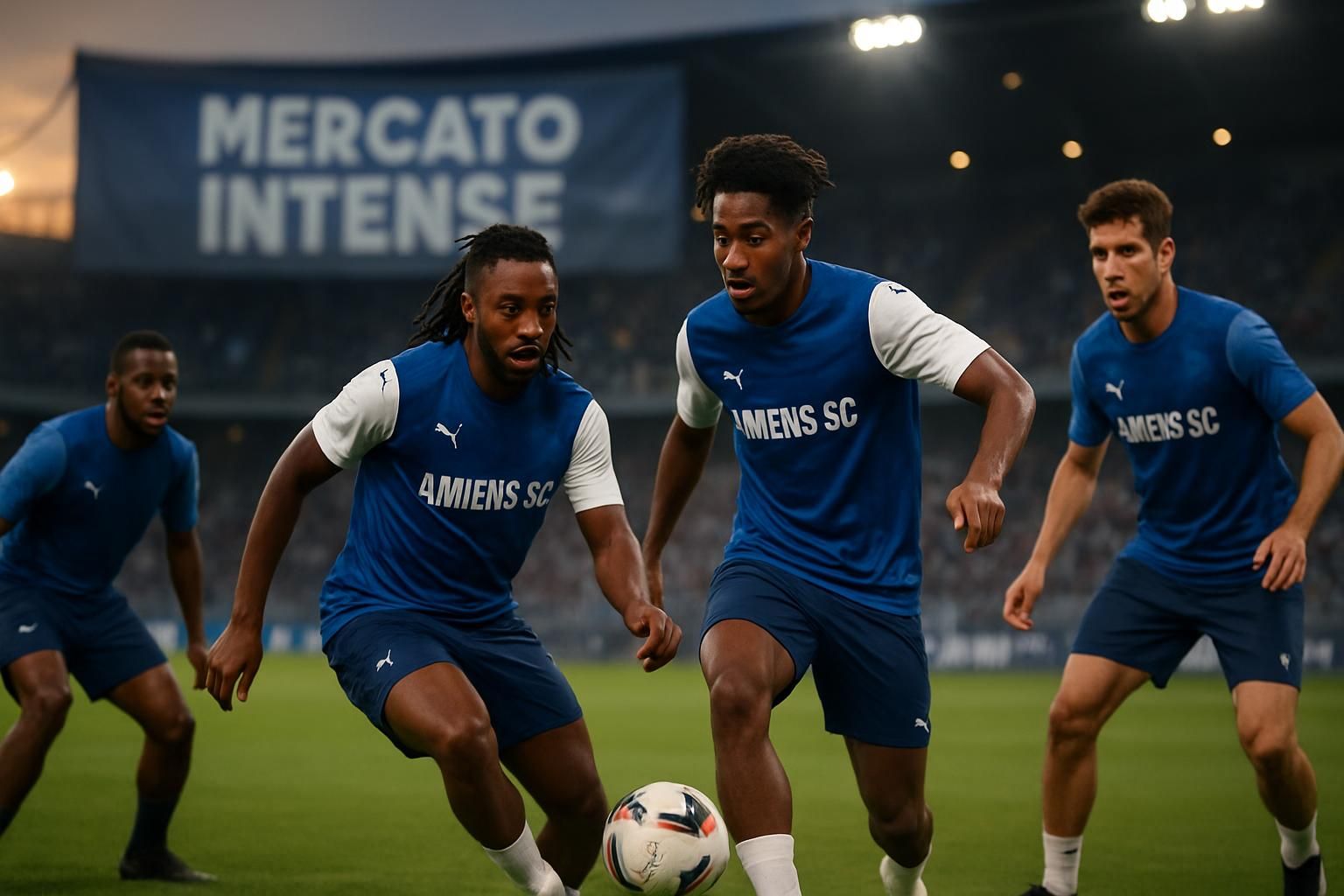 mercato : après avoir prêté yoan koré, le club d'amiens cible désormais ibou sané, samuel ntamack et skelly alvero pour renforcer son effectif.