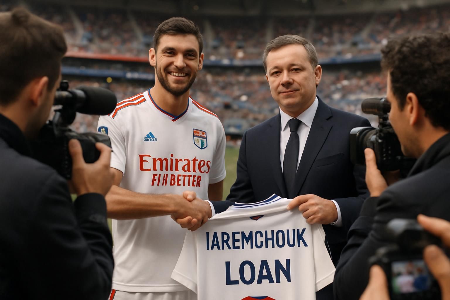 découvrez l'arrivée officielle de roman iaremtchouk à l'ol en prêt lors du mercato. toutes les infos sur ce transfert important pour le club lyonnais.