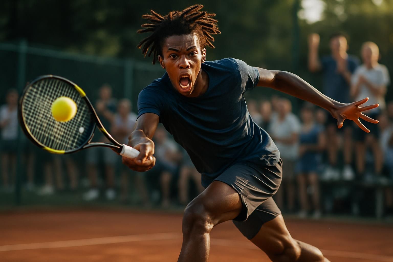 découvrez moïse, 16 ans, qui impressionne sur le terrain avec un style unique rappelant gaël monfils. lisez les témoignages des personnes qui ont assisté à ses exploits.
