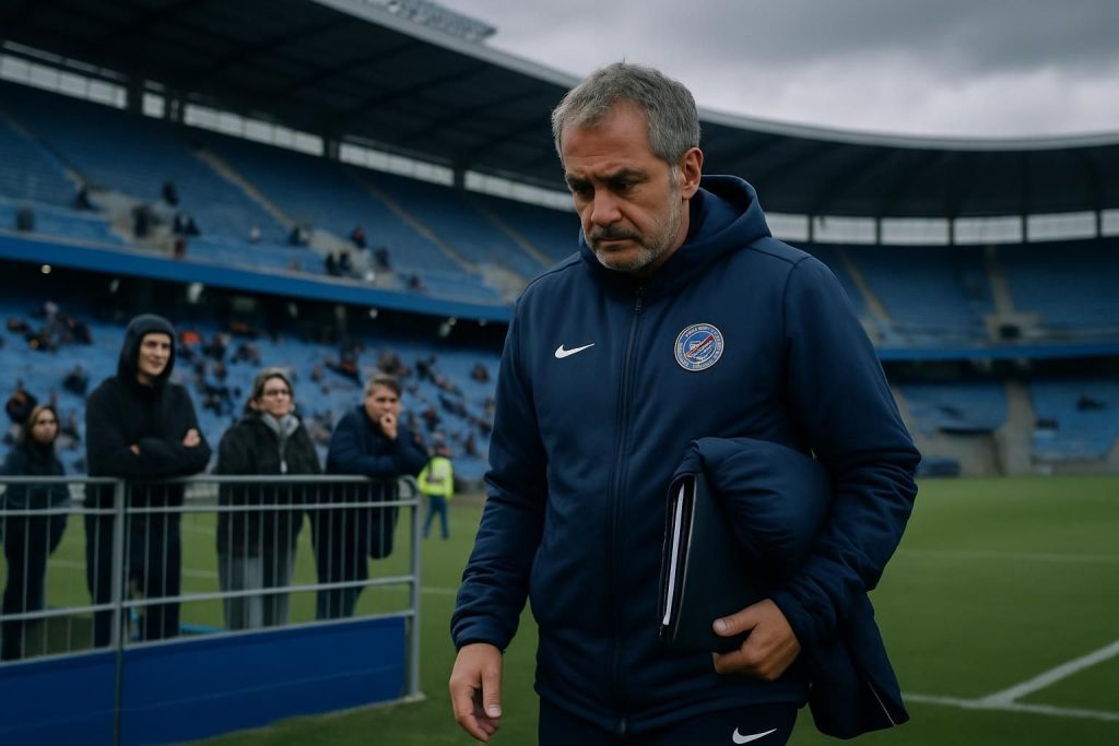 montpellier, dernier du classement d'arkema première ligue, annonce le départ de son entraîneur yannick chandioux dans l'espoir de redresser la situation.