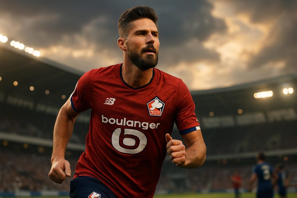 découvrez comment olivier giroud, après un début impressionnant avec le losc, cherche à revitaliser sa carrière et à retrouver son meilleur niveau sur le terrain.
