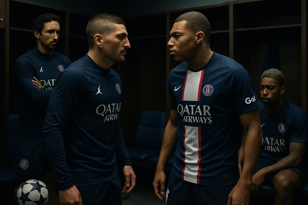 découvrez les coulisses du psg avant la ligue des champions : tensions internes et premières fissures mettent en lumière les défis du club parisien.