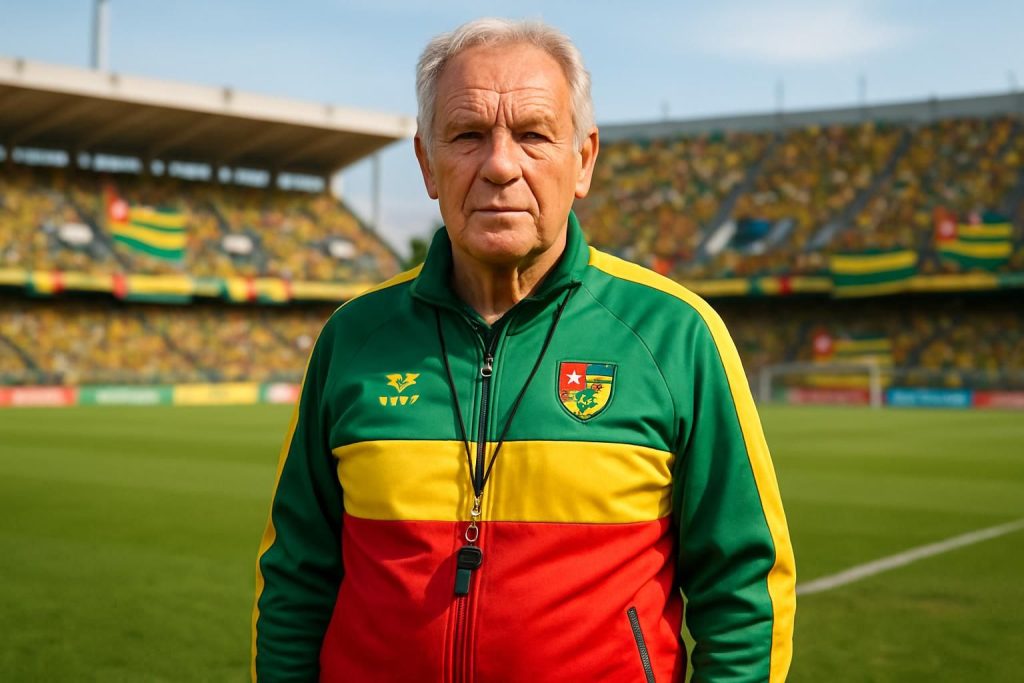 à 71 ans, patrice neveu prend en charge la sélection togolaise de football, apportant son expérience et sa passion pour guider l'équipe vers de nouveaux succès.