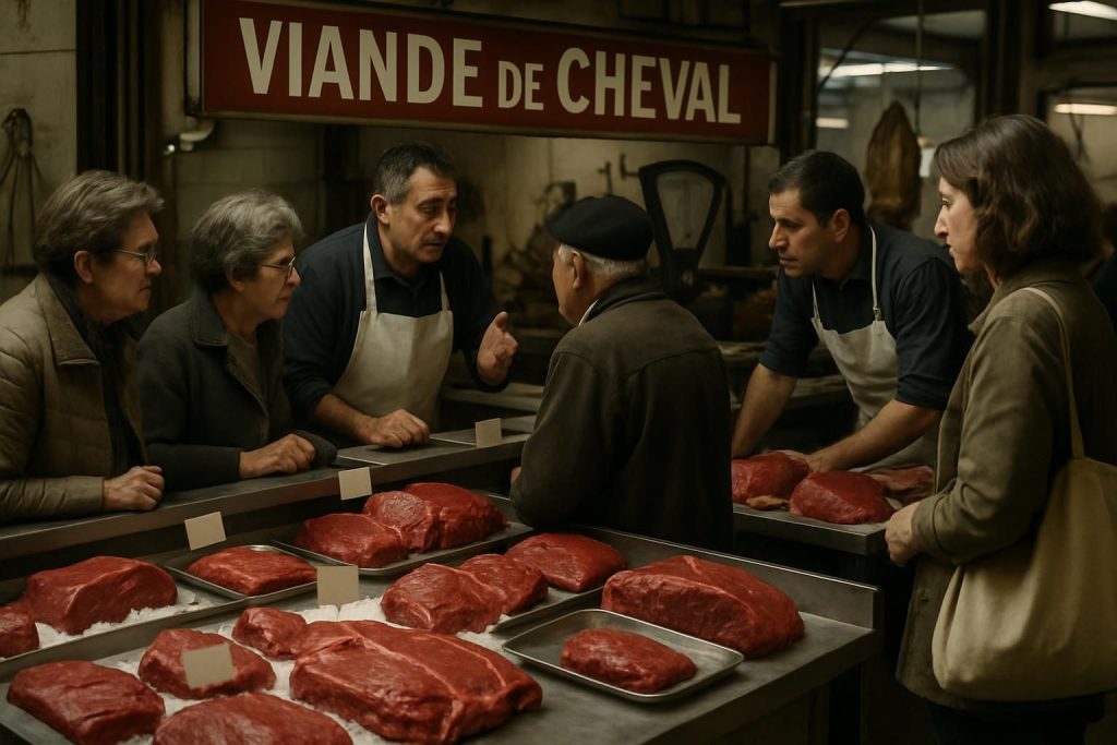 découvrez un reportage captivant sur le marché des amateurs de viande de cheval, leurs préférences et les raisons qui les poussent à choisir cette viande plutôt que celle de bœuf.