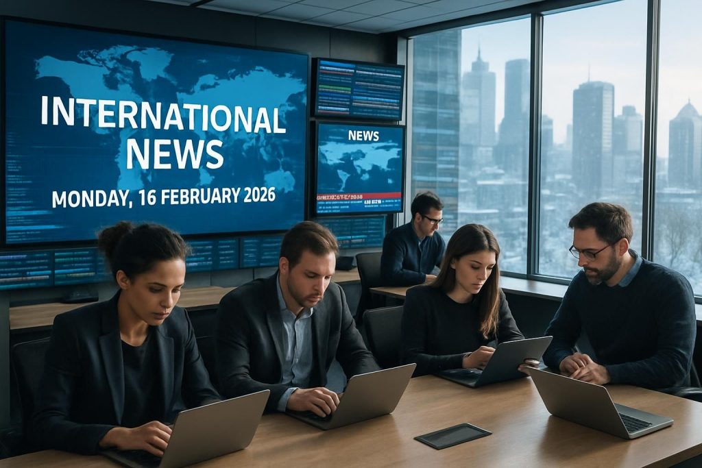 découvrez les faits marquants de la revue internationale du lundi 16 février 2026, un résumé complet des événements clés à ne pas manquer.