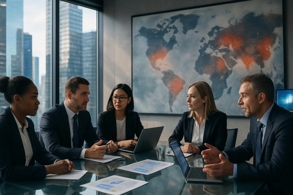 découvrez comment les entreprises surmontent les chocs des risques géopolitiques et s'adaptent pour assurer leur résilience et croissance dans un contexte incertain.