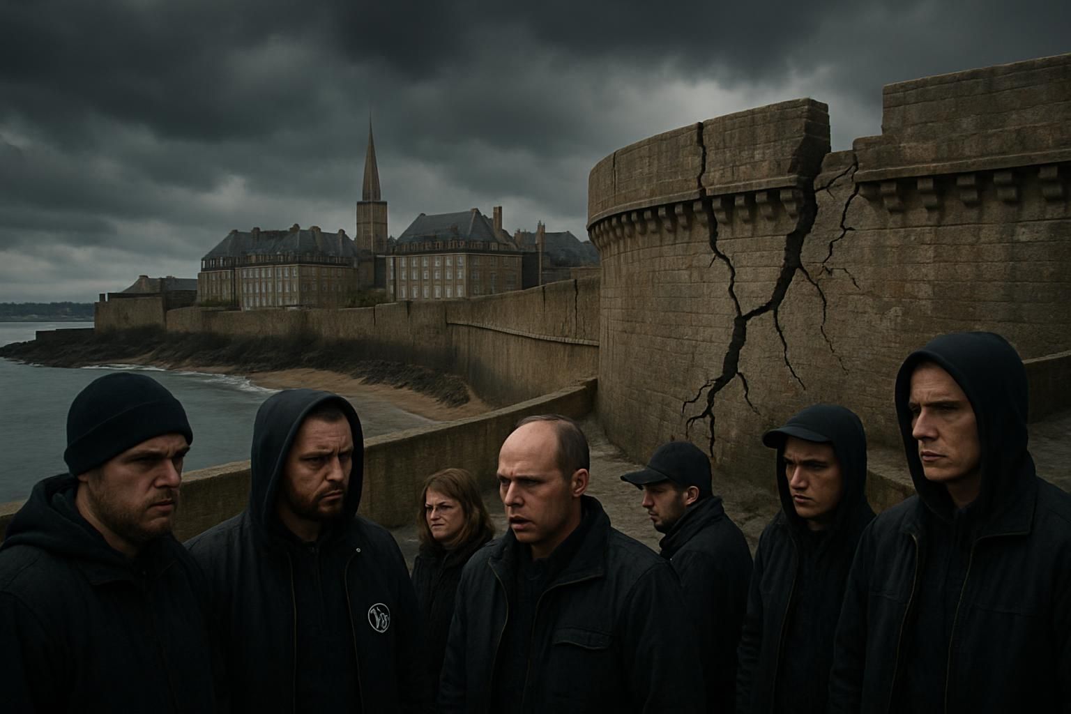découvrez comment les remparts historiques de saint-malo sont mis à l'épreuve face à la montée des mouvements d'extrême droite dans la région.