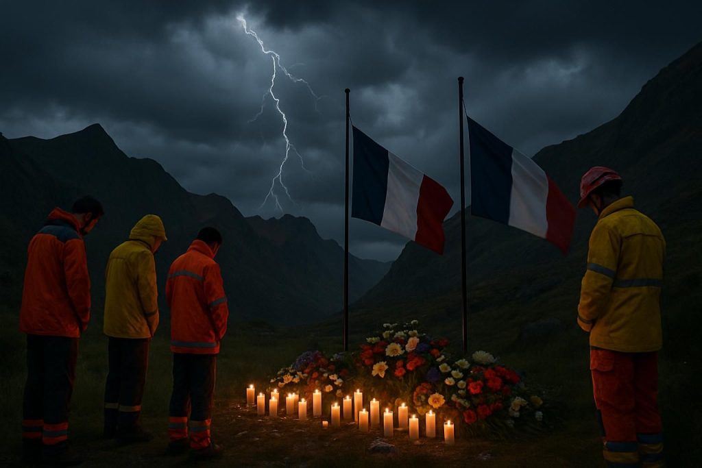 tempête pedro : un hommage national rendu aux deux secouristes décédés dans le massif du sancy, avec un résumé des faits marquants de ce jeudi.