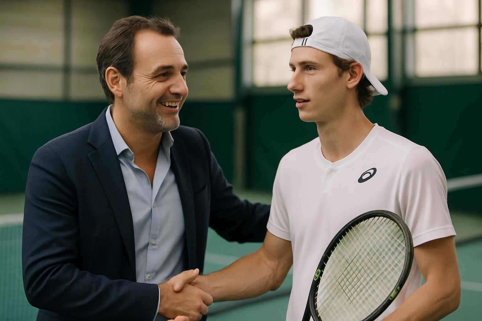 découvrez l'histoire de thierry ascione, coach et conseiller à temps partiel d'ugo humbert, qui partage son attachement et son engagement avec ce jeune joueur prometteur dans une collaboration de longue date.