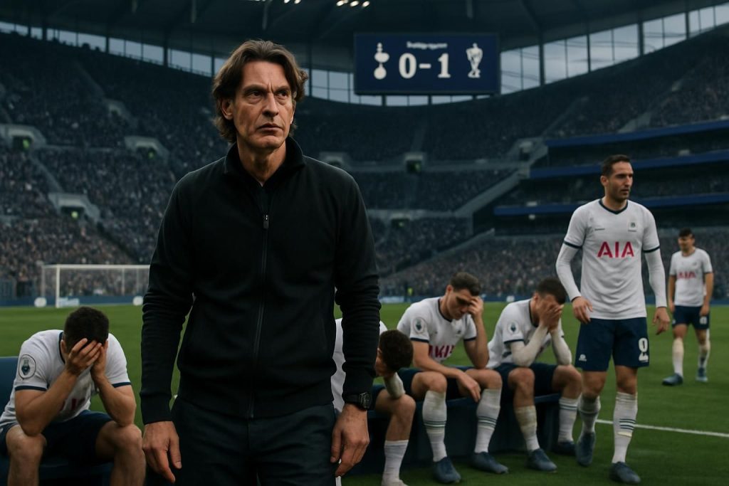 tottenham licencie thomas frank malgré une bonne position en ligue des champions, confronté à une série sans victoire en premier league depuis décembre.