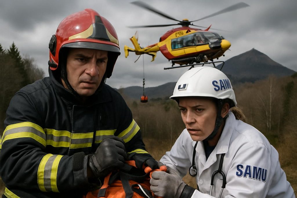 tragédie dans le puy-de-dôme : un pompier et une médecin du samu décèdent lors d'un exercice de treuillage, un événement bouleversant pour les services de secours locaux.