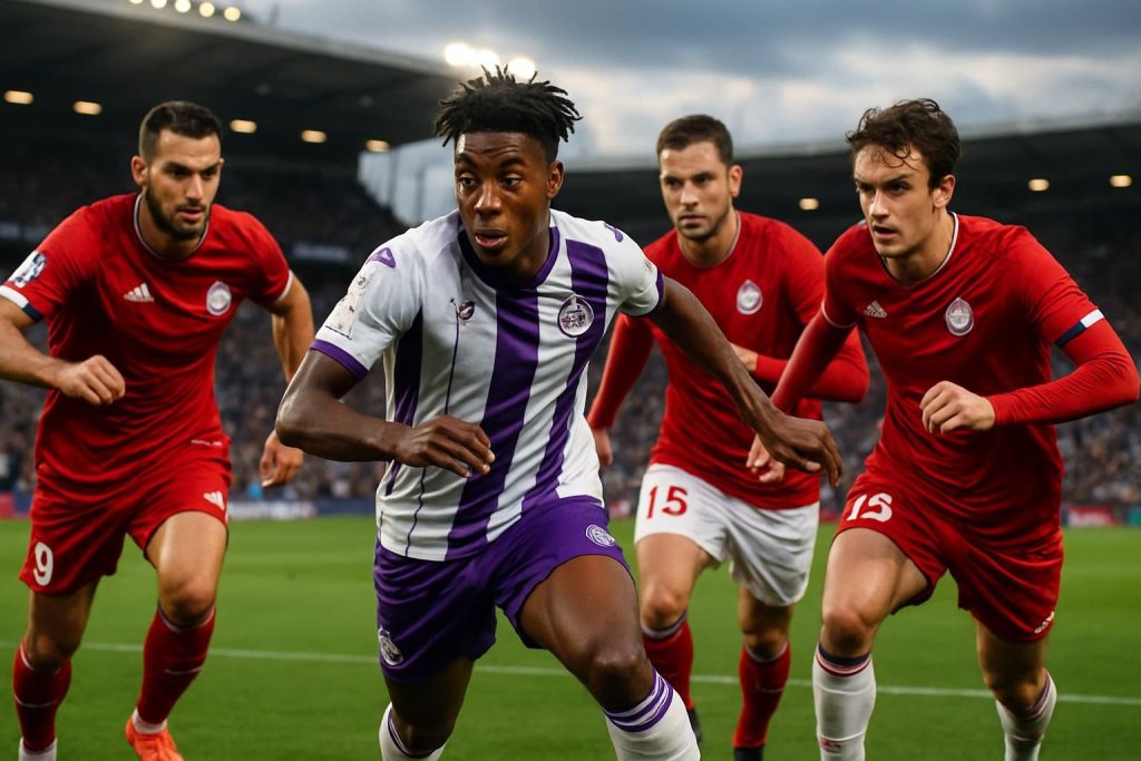 lille accélère ses efforts pour recruter noah edjouma, jeune talent prometteur de toulouse, dans le cadre du mercato estival.