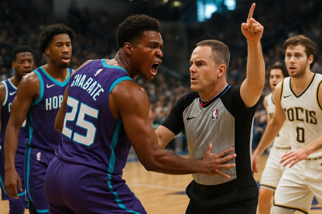 découvrez les détails de l'altercation violente à charlotte qui a conduit à l'expulsion de diabaté et à l'arrêt brutal de la série victorieuse des hornets.