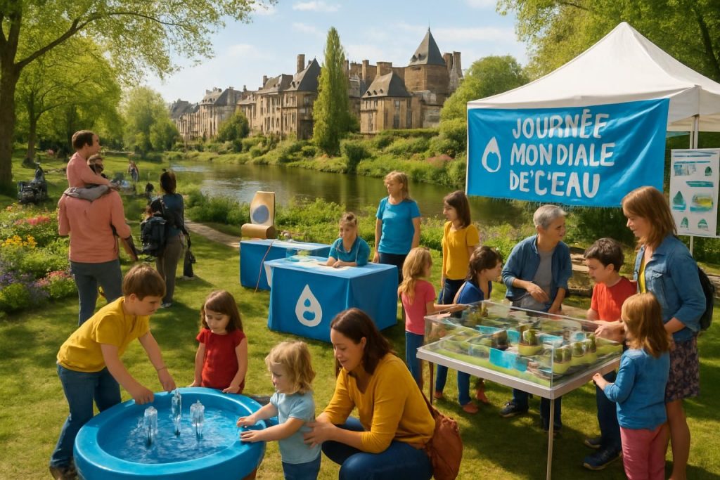 à rennes et ses environs, plongez dans des animations captivantes pour célébrer la journée mondiale de l’eau et sensibiliser à l’importance de cette ressource vitale.