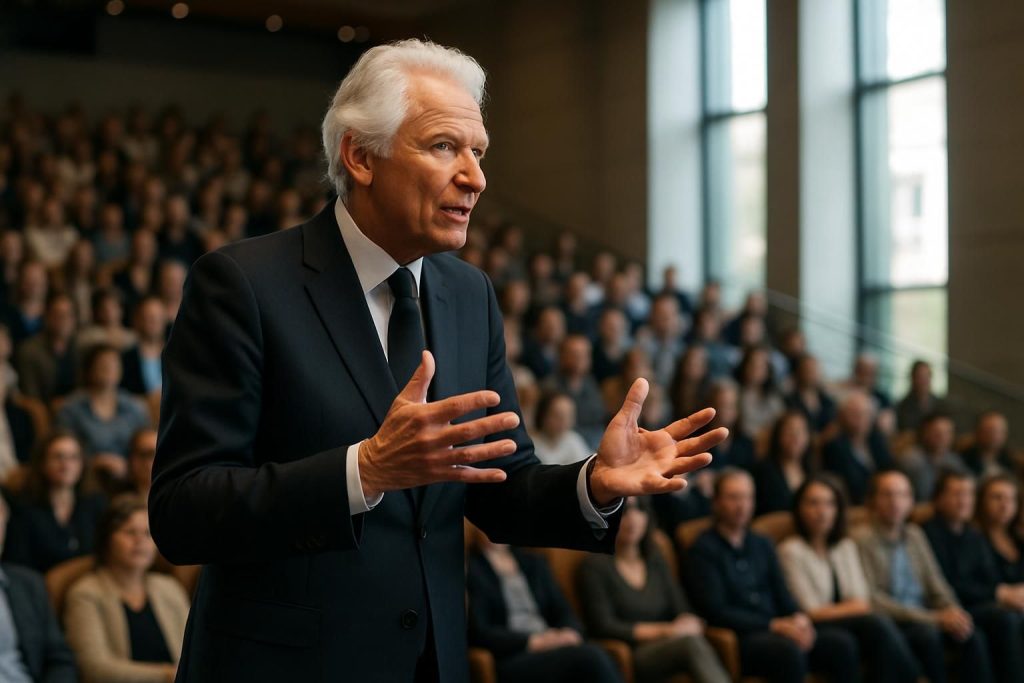 découvrez la leçon captivante de géopolitique de dominique de villepin lors de séries mania à lille, un événement incontournable pour les passionnés d'actualité et de séries.
