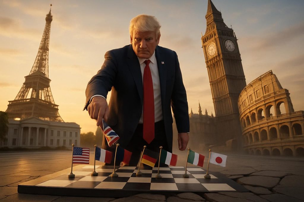 découvrez comment les actions de trump ont profondément bouleversé l'ordre occidental à l'approche du prochain sommet du g7, marquant un tournant dans la diplomatie mondiale.