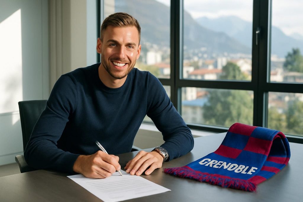 après la fin de son contrat, alexandre olliero rejoint grenoble pour débuter une nouvelle aventure sportive et relever de nouveaux défis.