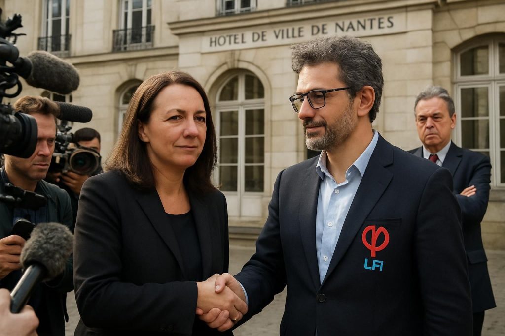 découvrez l'accord historique entre johanna rolland et lfi à nantes, un geste audacieux qui suscite la controverse, notamment de la part de l'ancien maire.
