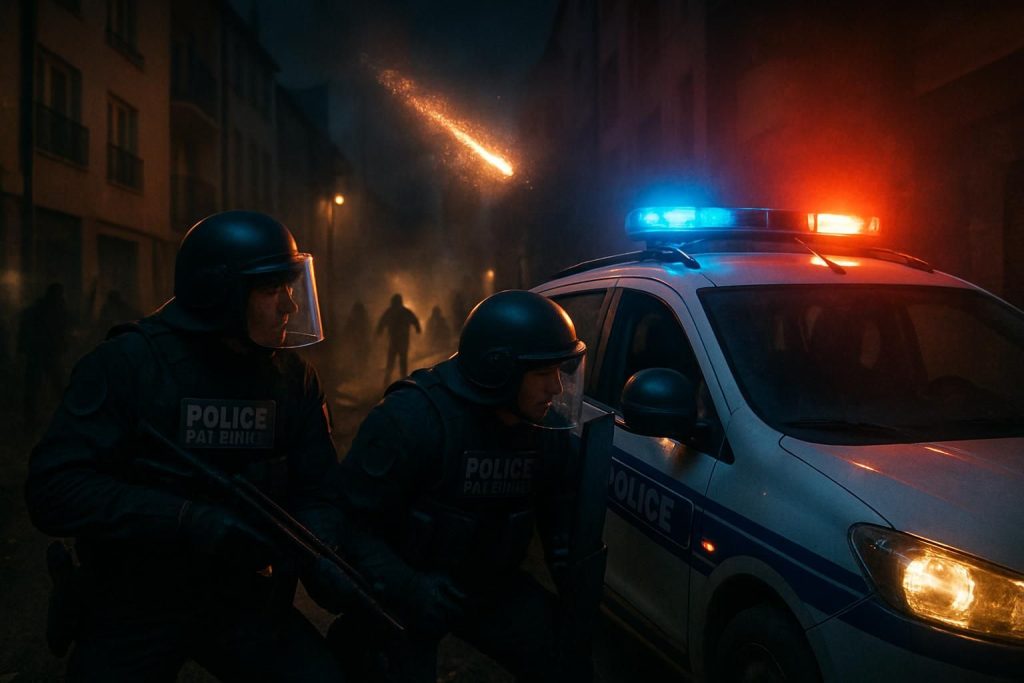 après des interpellations à noisiel en seine-et-marne, la police municipale a été prise pour cible au mortier, déclenchant l'intervention de l'igpn pour enquête.