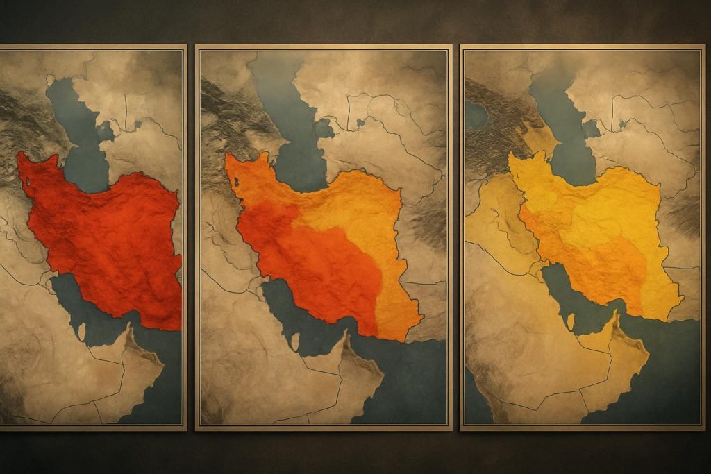 découvrez comment trois cartes illustrent l'expansion rapide du conflit dans la région après les frappes en iran, dévoilant les enjeux géopolitiques actuels.