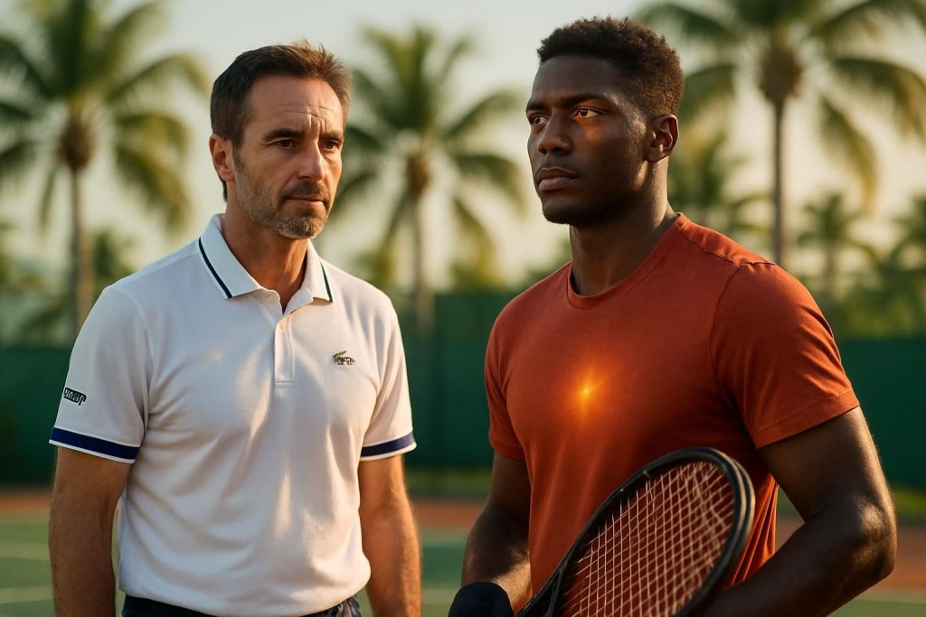 arnaud clément salue la détermination et la mentalité d'arthur fils, demi-finaliste à miami, soulignant que sa flamme intérieure est essentielle pour réussir au plus haut niveau.