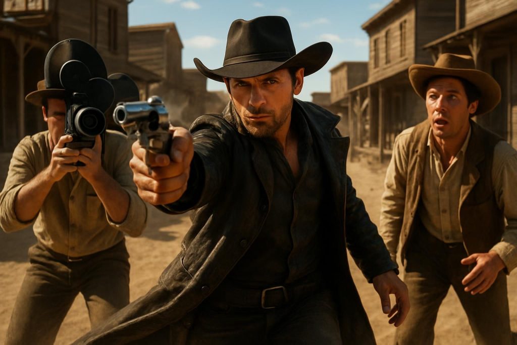 découvrez la nouvelle bd percutante de bouzard, « l’homme qui a vu l’homme qui filme l’homme qui tire plus vite que son ombre », une histoire originale mêlant humour et action intense.