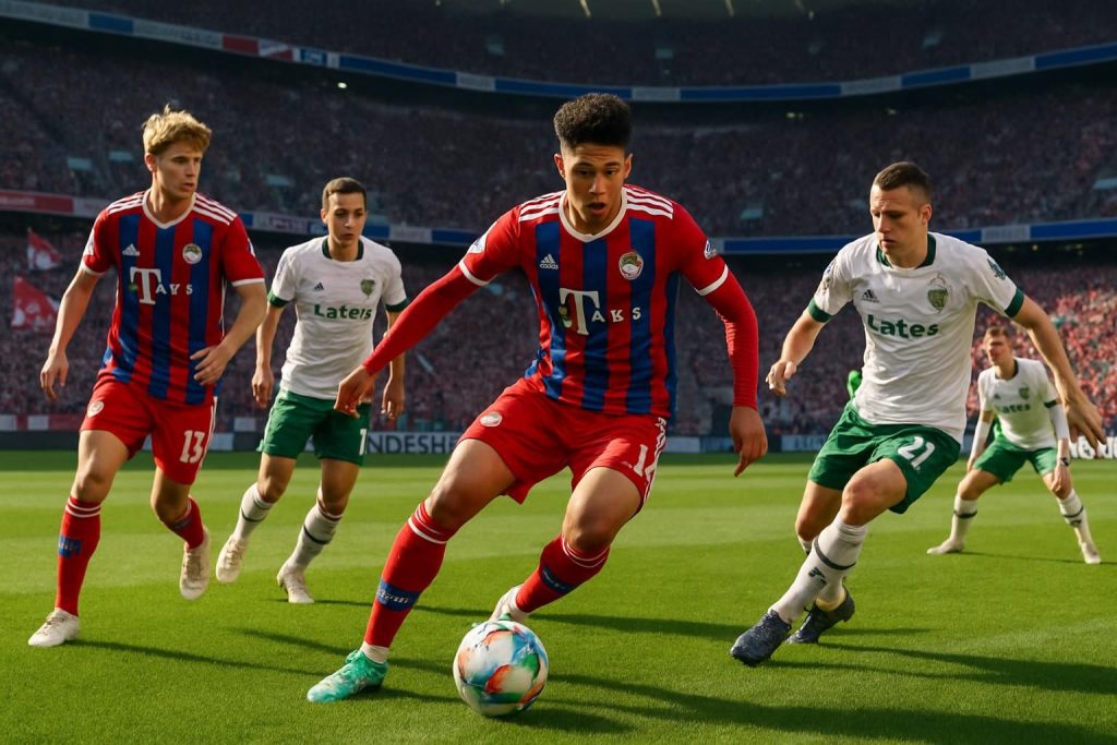 le bayern munich s'impose face au borussia m'gladbach en bundesliga grâce à une équipe renouvelée, démontrant sa maîtrise et son efficacité sur le terrain.