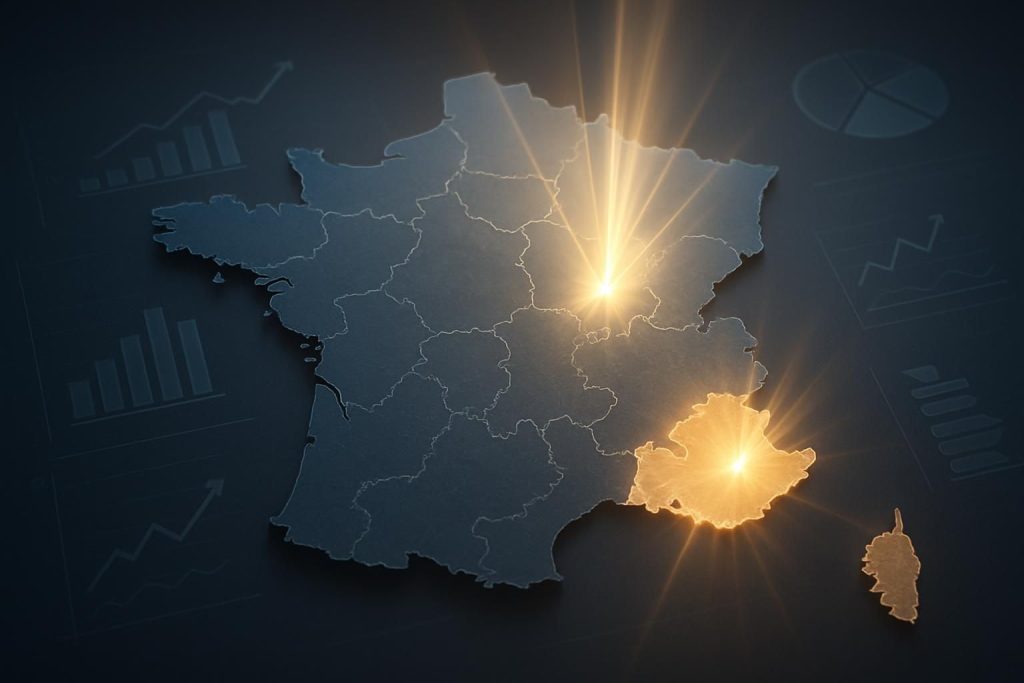 analyse détaillée des performances du groupe c, mettant en avant les résultats remarquables des régions sud-est et île-de-france.
