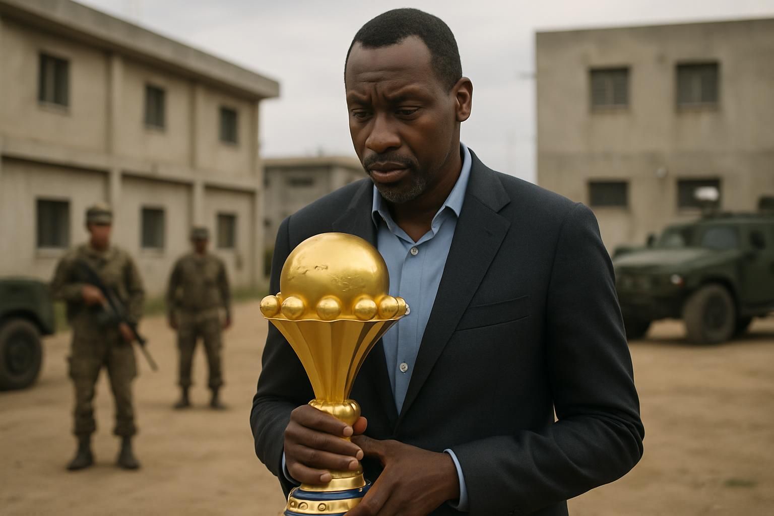 découvrez pourquoi pape thiaw n’a pas transporté le trophée de la can 2025 à la base militaire après la victoire du maroc et les raisons derrière cette décision.