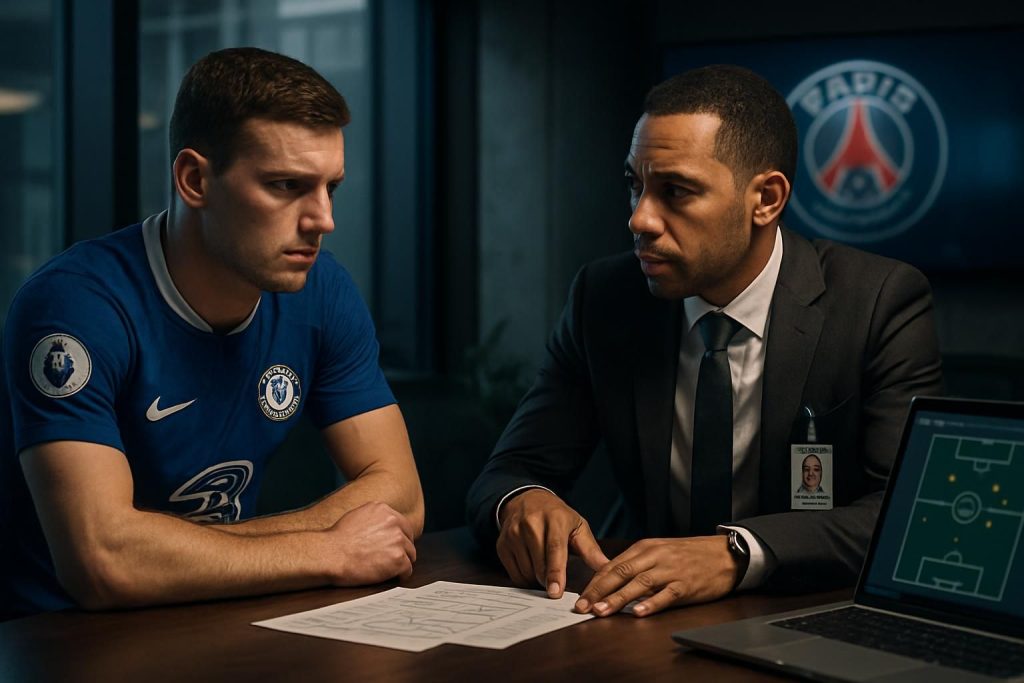 chelsea et liam rosenior révèlent l'identité de la taupe responsable de la fuite des compositions des blues avant le match contre le psg.