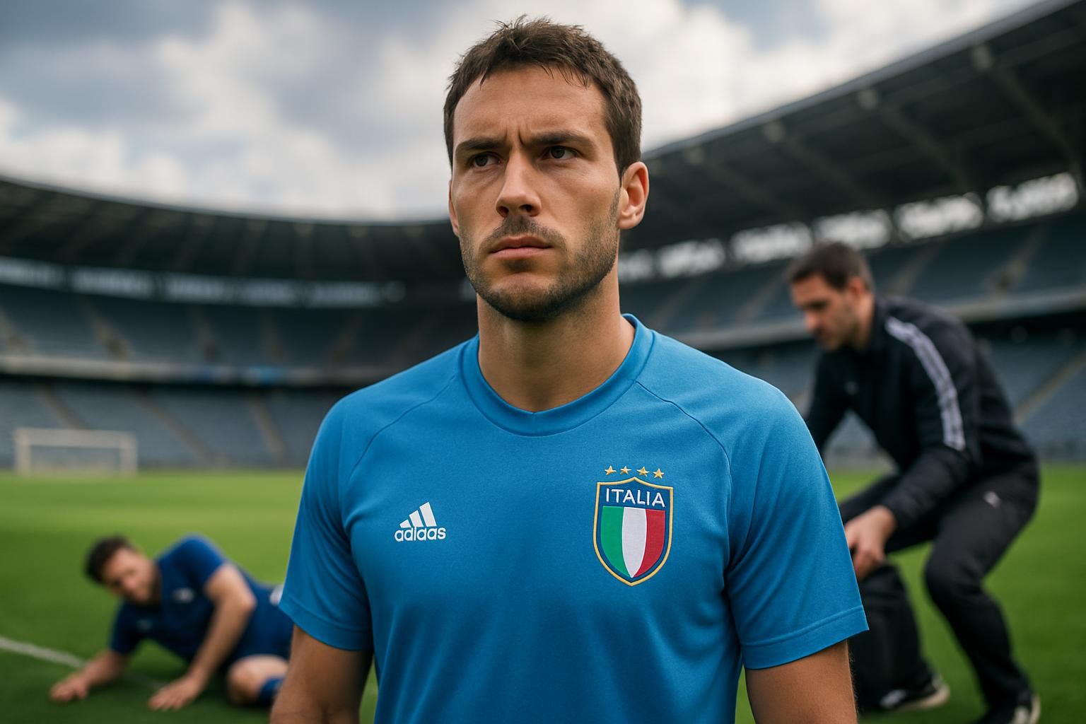 chiesa forfait pour les barrages de la coupe du monde, cambiaghi est appelé en renfort pour renforcer l'équipe d'italie lors des qualifications décisives.