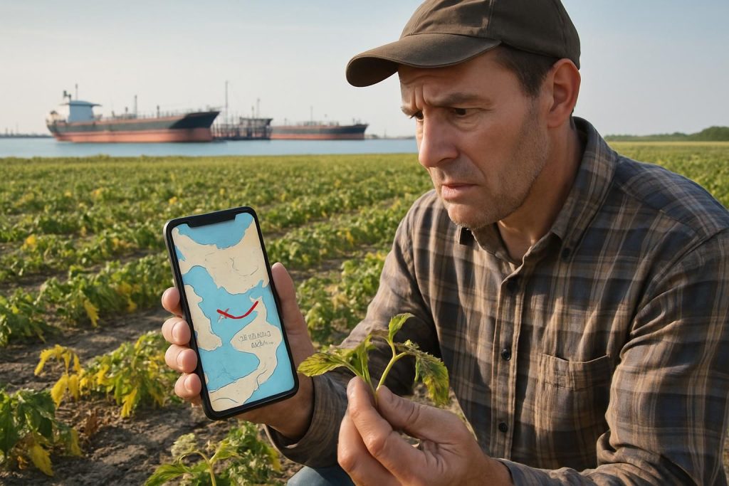 découvrez comment le blocage du détroit d’ormuz affecte discrètement les agriculteurs, en perturbant l'approvisionnement en ressources essentielles et en impactant la production agricole.