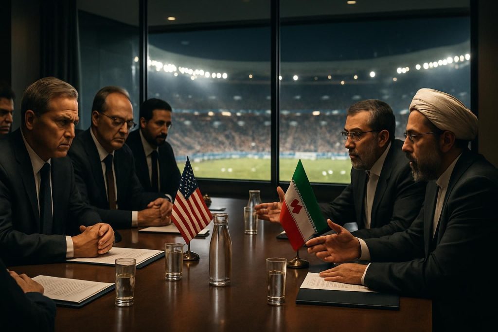 analyse des impacts potentiels du conflit entre les états-unis et l'iran sur la coupe du monde, entre politique et sport.