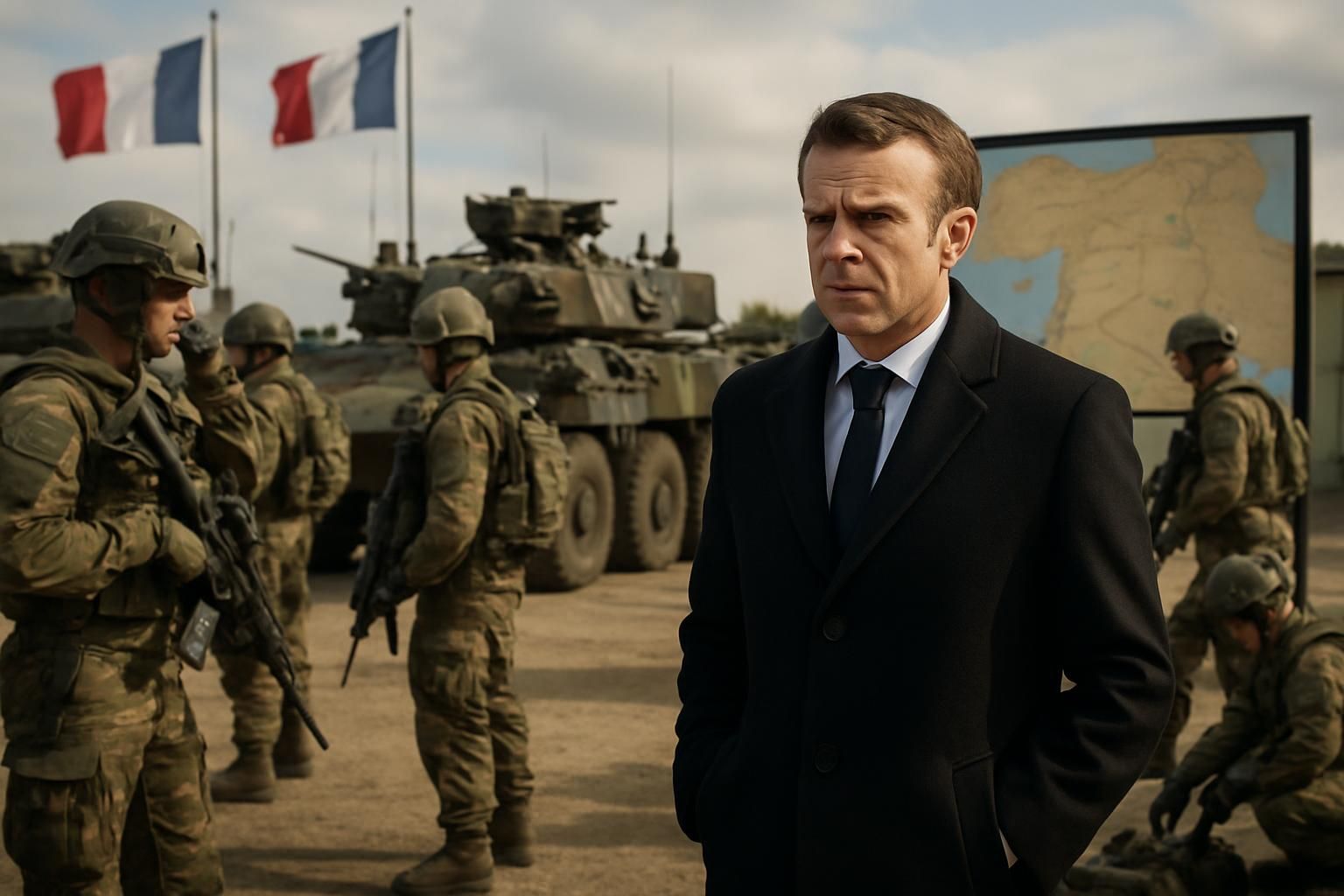 le président emmanuel macron annonce le déploiement de renforts au moyen-orient tout en désignant l’iran comme le principal responsable du conflit actuel dans la région.