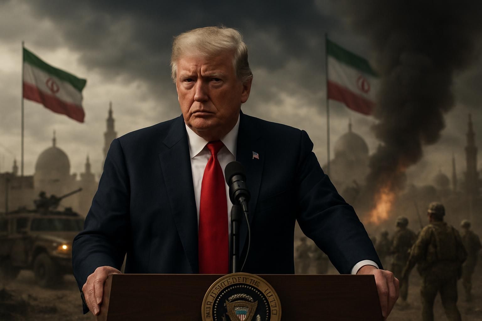 découvrez les dernières tensions au moyen-orient : trump envoie un ultimatum sévère à l'iran, qui intensifie ses provocations, exacerbant le conflit régional.