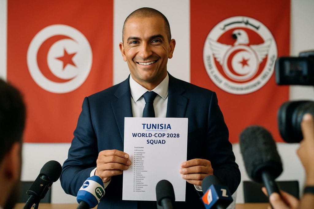 découvrez la toute première sélection tunisienne révélée par sabri lamouchi pour la coupe du monde 2026 et les ambitions de l'équipe nationale.