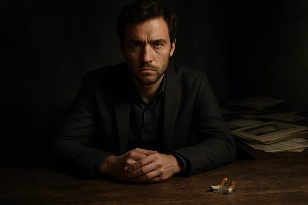 découvrez la version exclusive de geoffroy le guilcher sur l'affaire allessandri dans 'les deux mégots', une enquête captivante qui dévoile des révélations inédites.