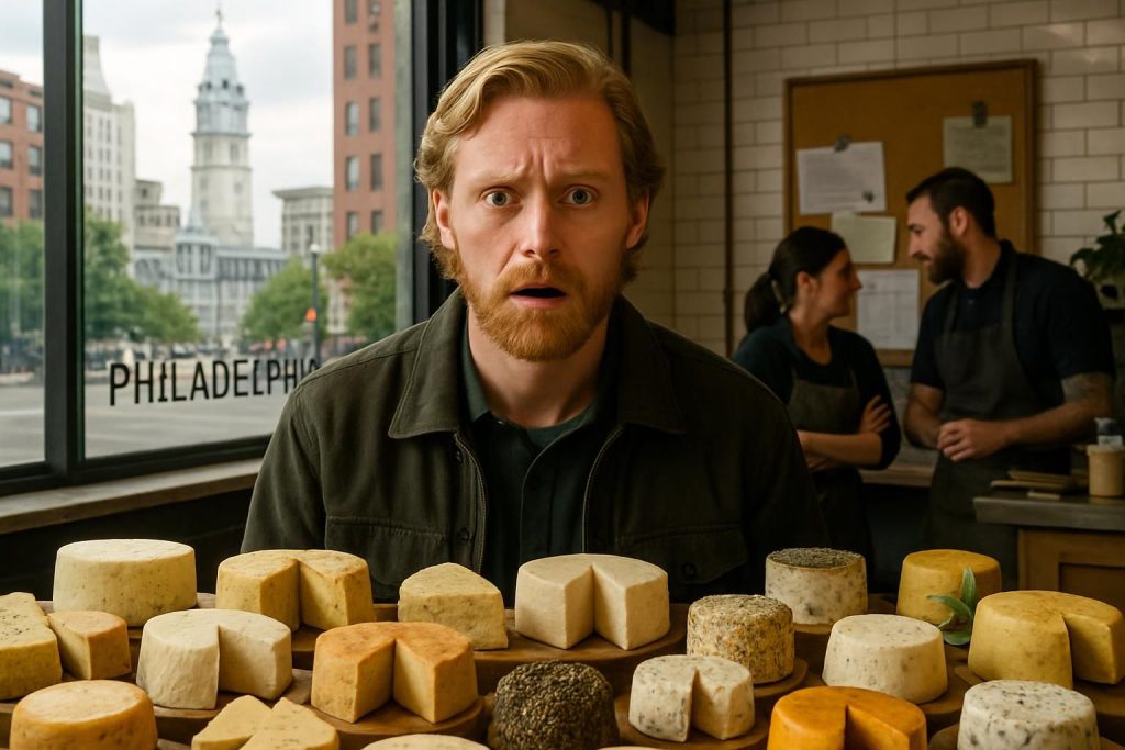 découvrez l'histoire de jim thorsen, de sa passion pour les fromages végétaliens aux scandales éthiques qu'il a dévoilés après avoir été trompé à philadelphie.