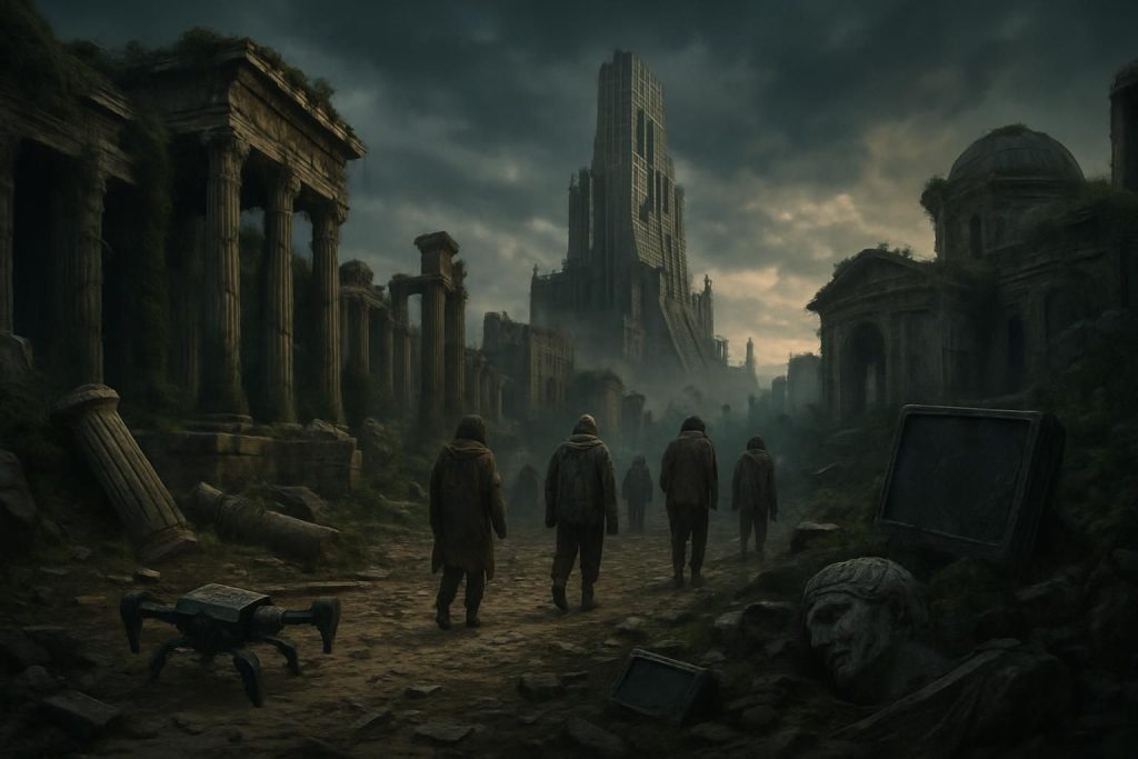 découvrez « depuis la nuit des temps », une dystopie saisissante qui questionne notre avenir et les choix de société à venir.