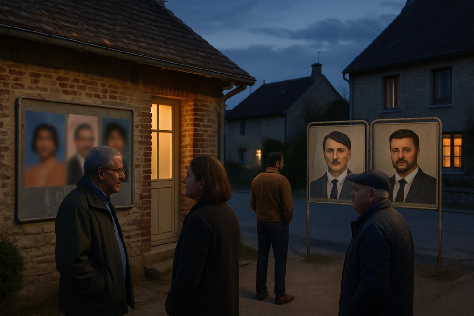 Des noms inattendus : des homonymes d’Hitler et Zelensky accèdent au second tour des municipales dans une petite commune de l’Aube