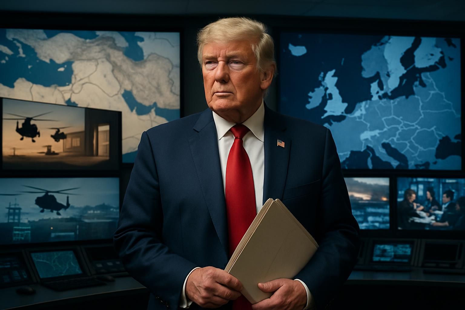 Donald Trump anticipe un retrait américain du Moyen-Orient tout en intensifiant la pression sur l’Otan