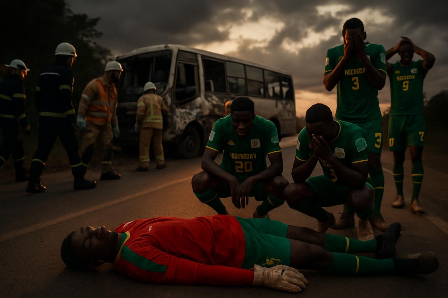 découvrez le drame qui a frappé le gardien de but d'une équipe sénégalaise, victime d'un tragique accident de car sur la route. retour sur cet événement bouleversant et ses conséquences.