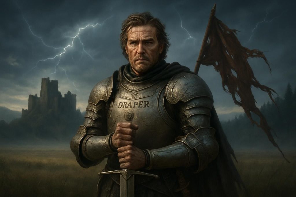 découvrez l'aventure captivante de draper dans sa quête pour reprendre un royaume perdu, mêlant courage, stratégie et destin.