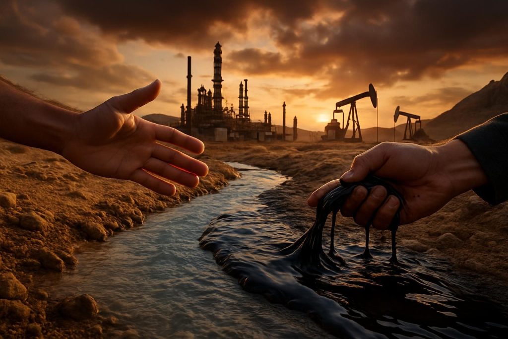 découvrez comment la lutte pour l'eau et le pétrole alimente le conflit au cœur du moyen-orient, révélant des enjeux géopolitiques cruciaux et des défis environnementaux majeurs.