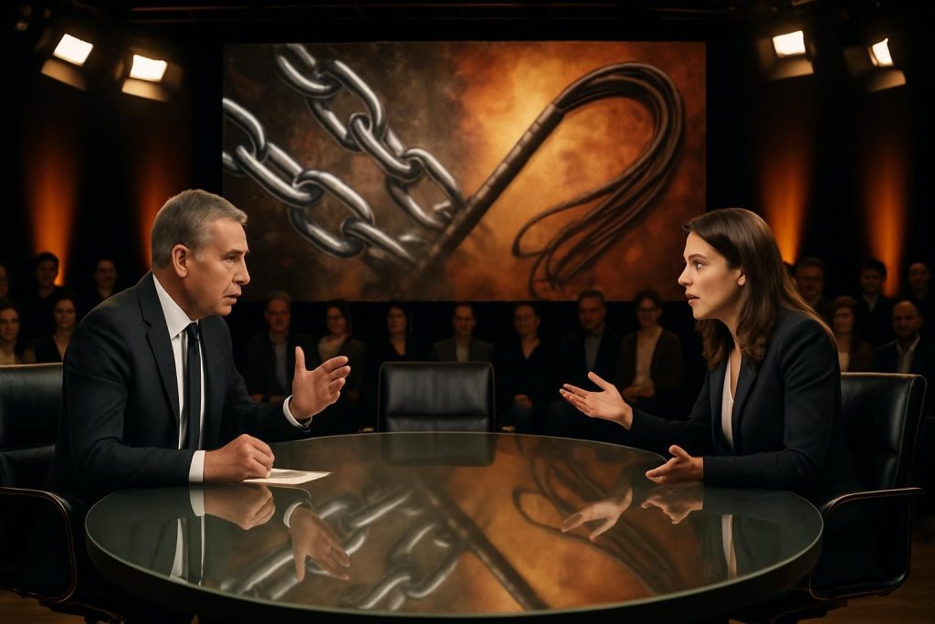 découvrez où regarder le débat télévisé autour de l'essai « les fers et le fouet » et suivez les discussions passionnantes sur ce sujet.